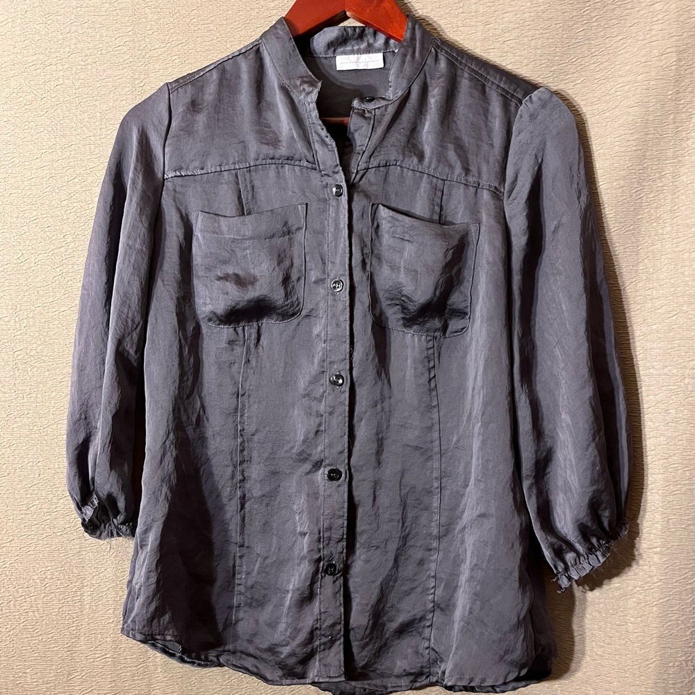New York & Co. Button Down Blouse
